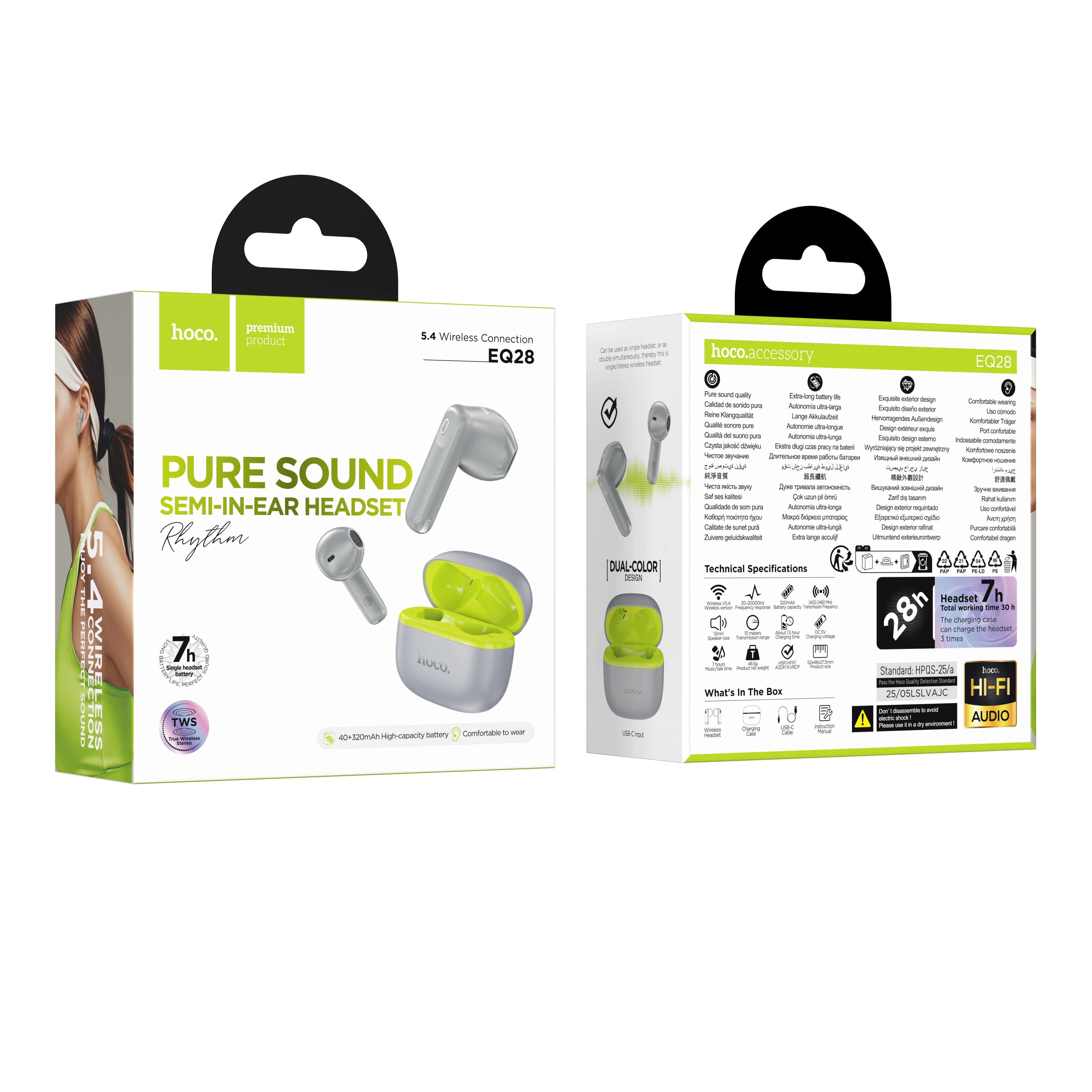HD_SYNC:EQ28 Bird true wireless Bt headset
