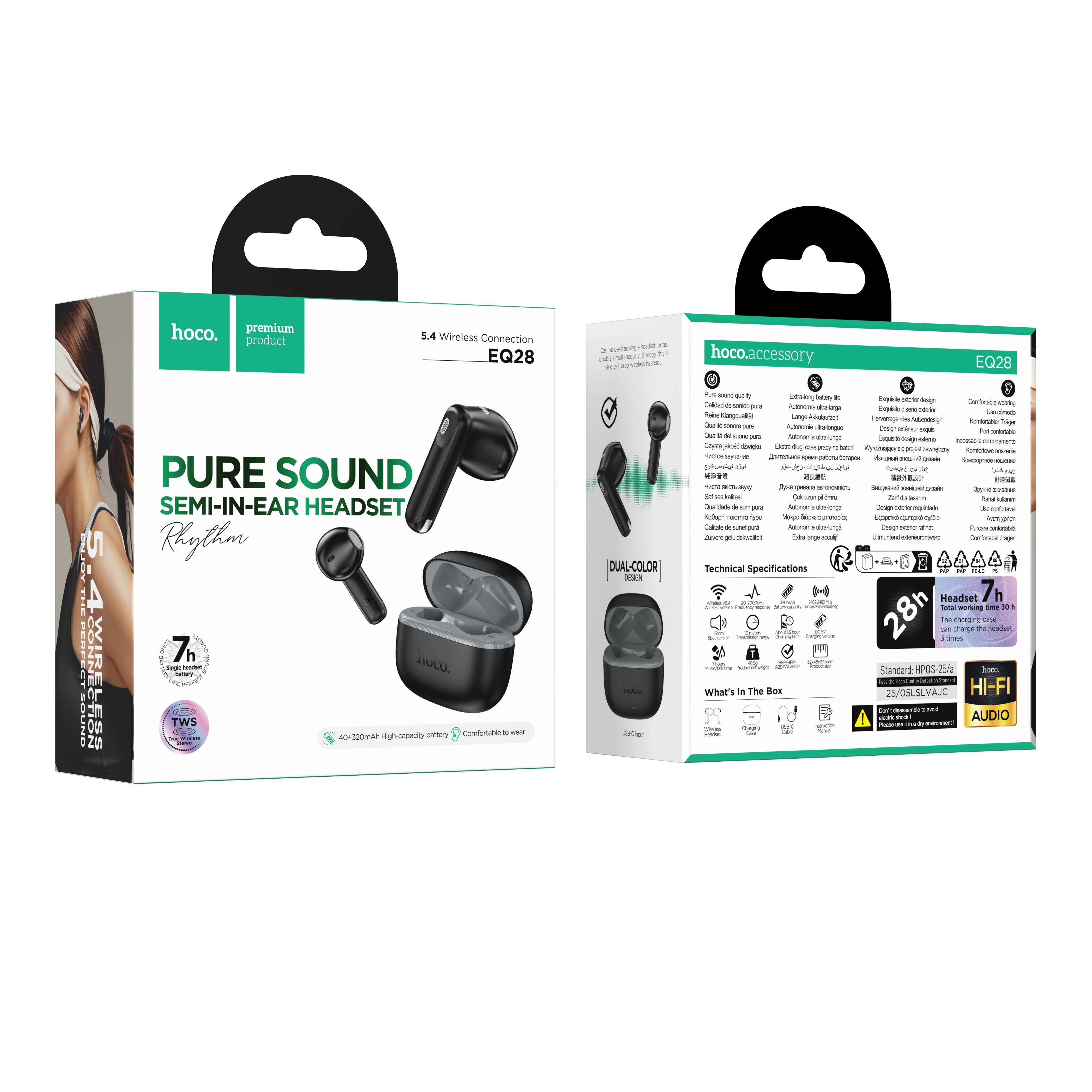 HD_SYNC:EQ28 Bird true wireless Bt headset