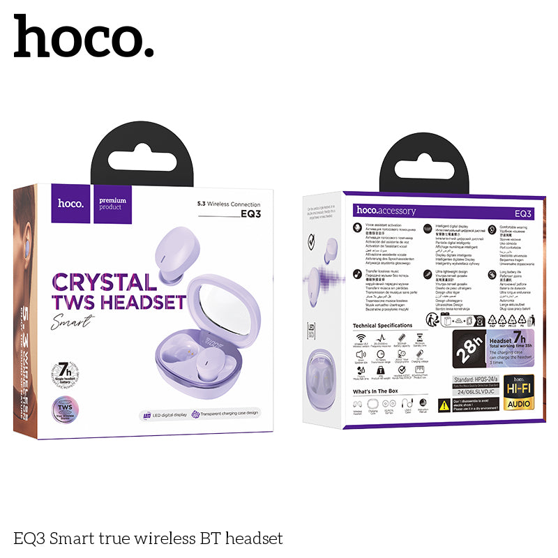 HD_SYNC:EQ3 Smart true wireless BT headset