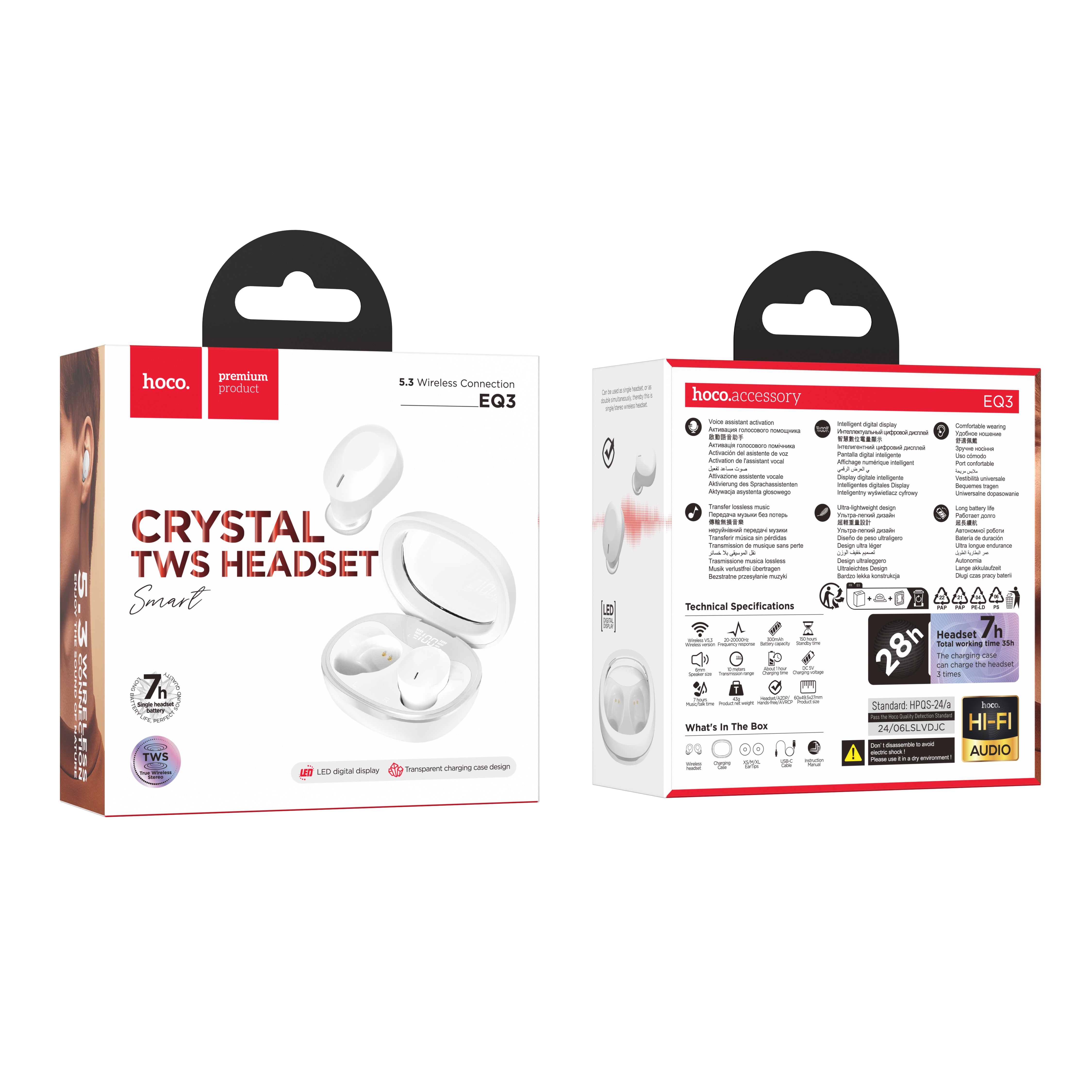 HD_SYNC:EQ3 Smart true wireless BT headset