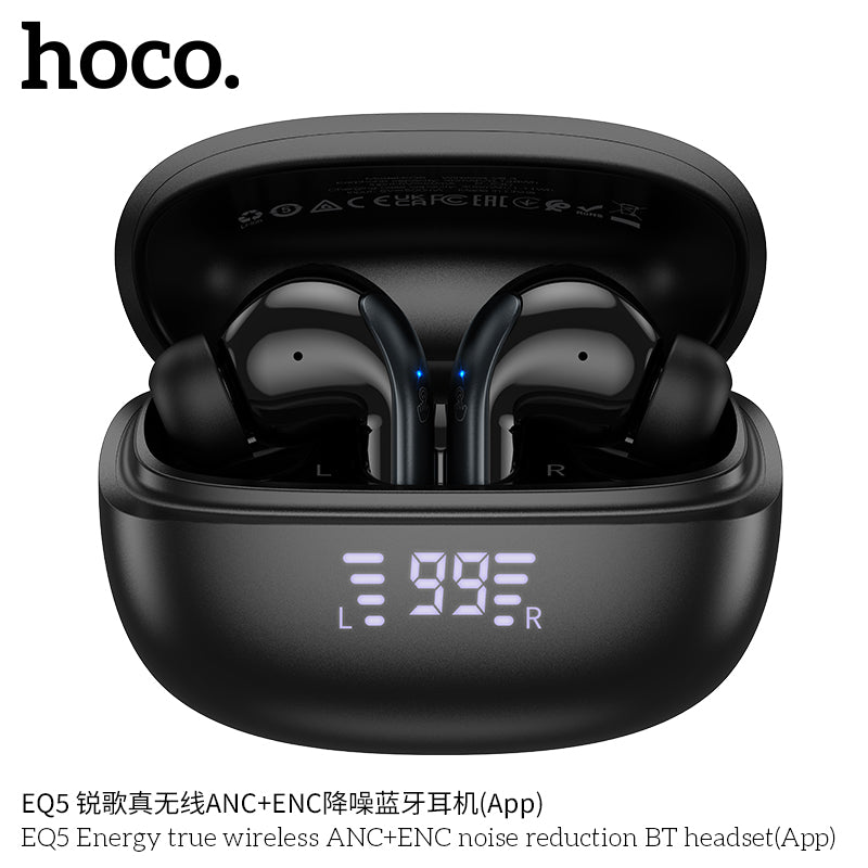 HD_SYNC:EQ5 Energy true wireless ANC+ENC noise reduction BT headset（APP）