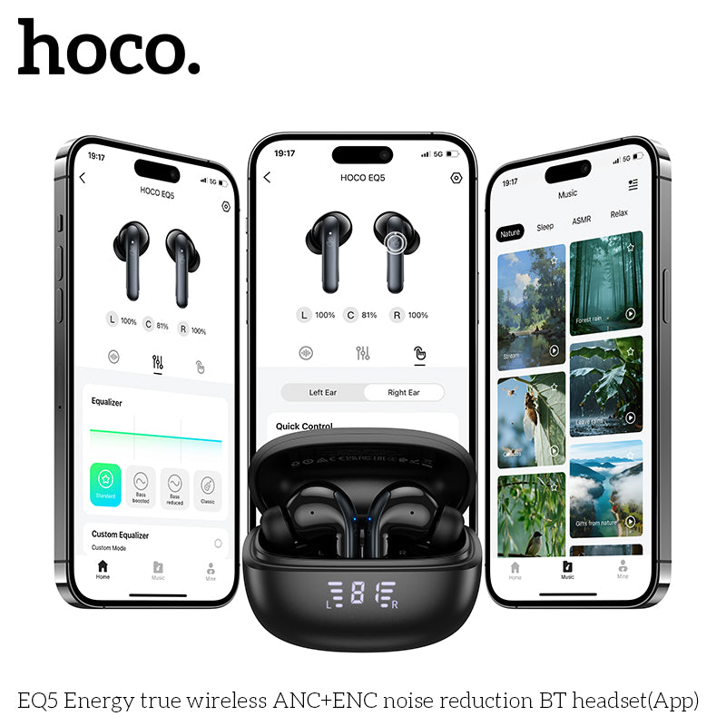 HD_SYNC:EQ5 Energy true wireless ANC+ENC noise reduction BT headset（APP）