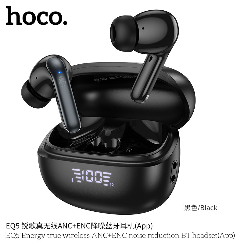 HD_SYNC:EQ5 Energy true wireless ANC+ENC noise reduction BT headset（APP）