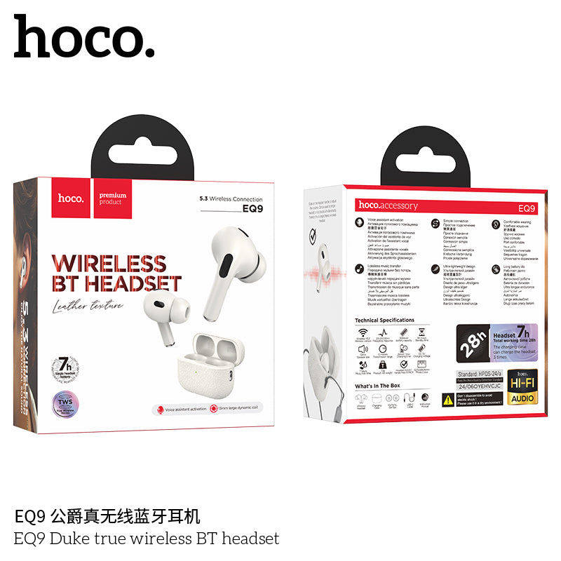 HD_SYNC:EQ9 Duke true wireless BT headset