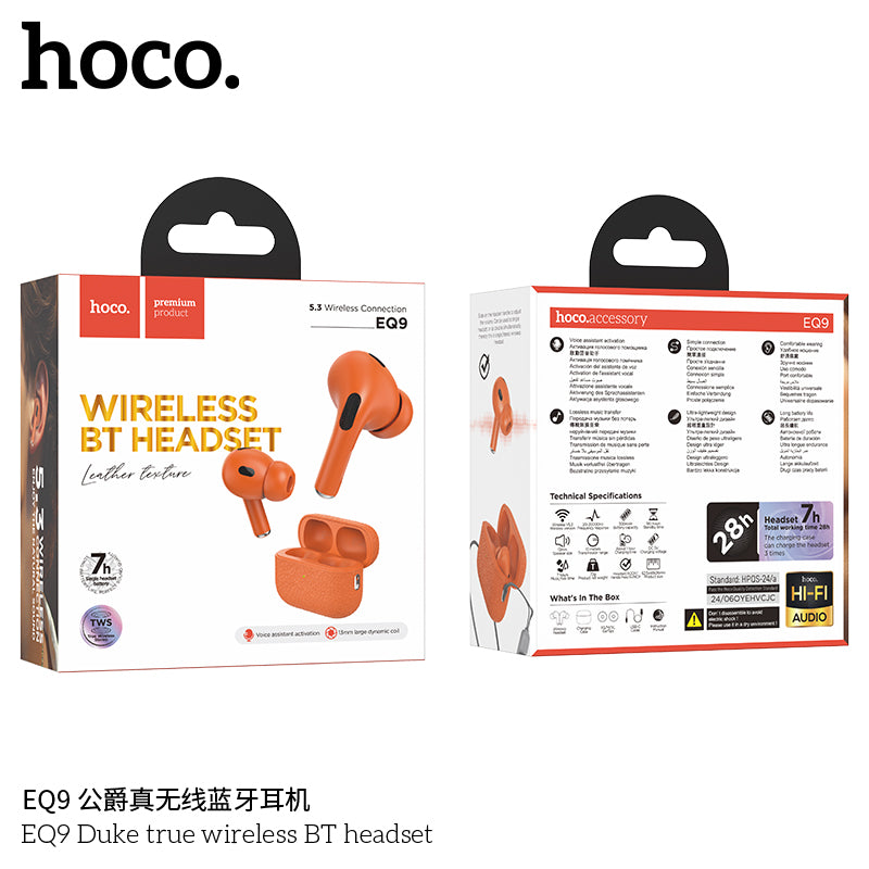 HD_SYNC:EQ9 Duke true wireless BT headset