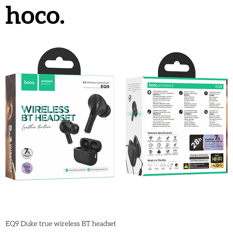 HD_SYNC:EQ9 Duke true wireless BT headset