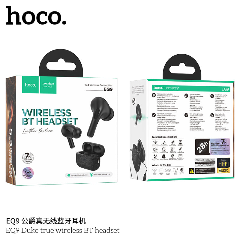HD_SYNC:EQ9 Duke true wireless BT headset