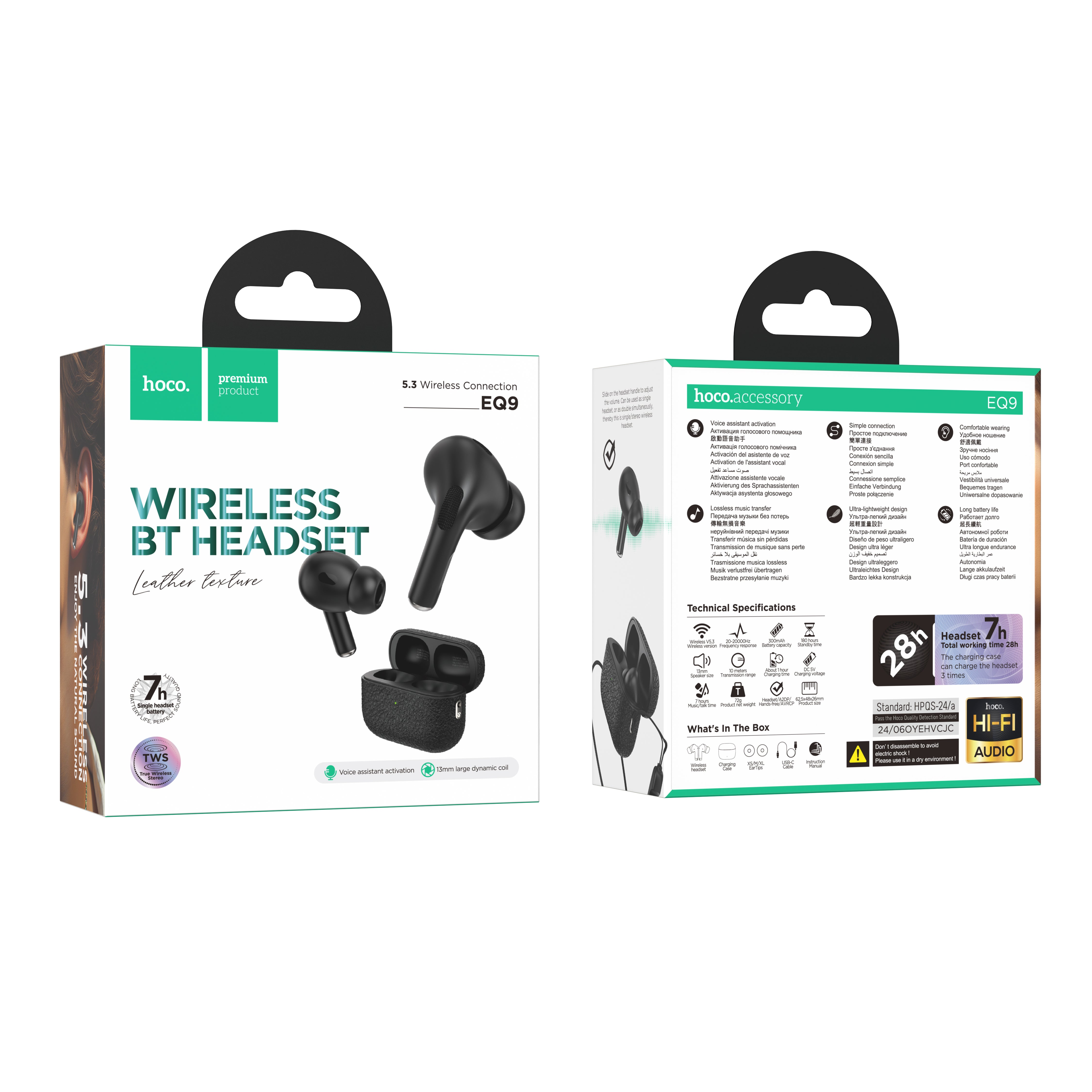HD_SYNC:EQ9 Duke true wireless BT headset