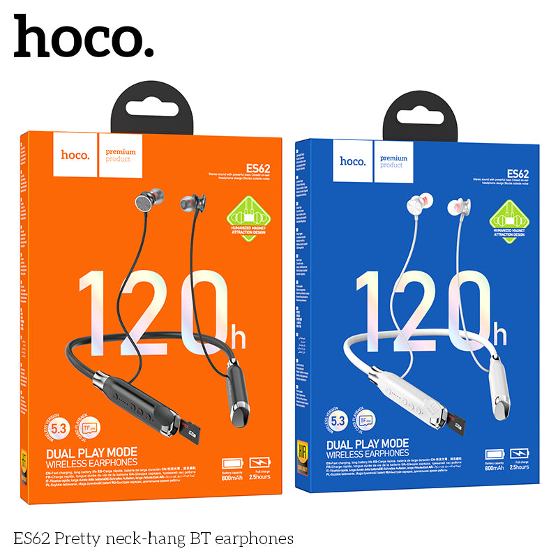 HD_SYNC:ES62 Plus Pretty neck-hang BT earphones