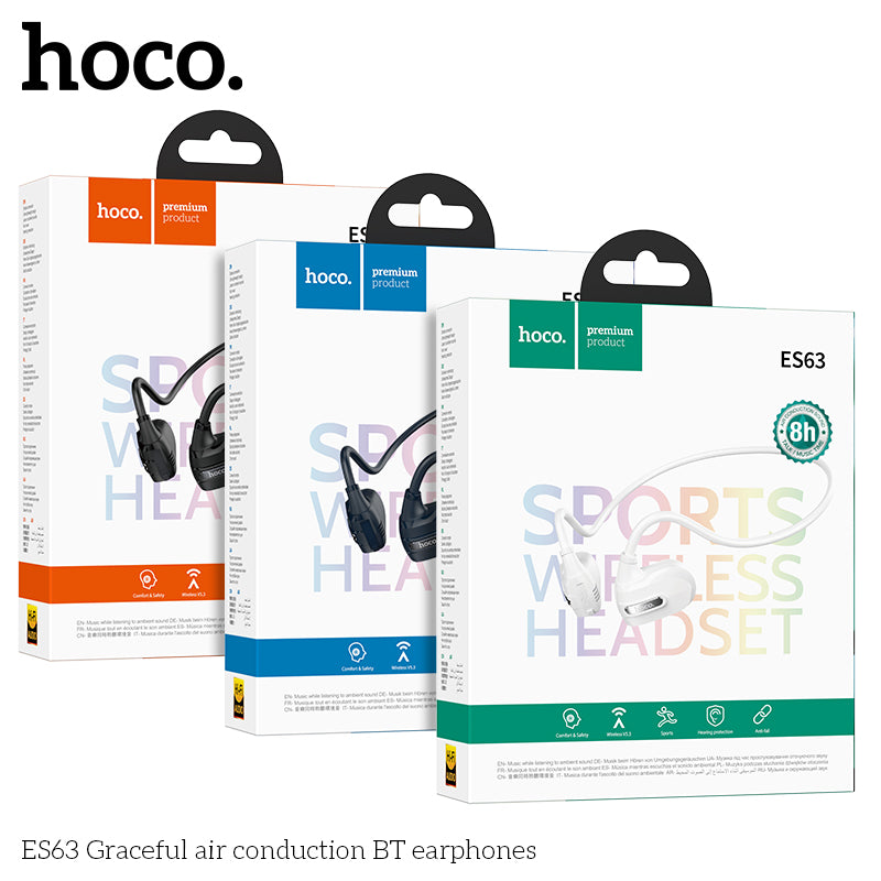 HD_SYNC:ES63 Graceful air conduction BT earphones