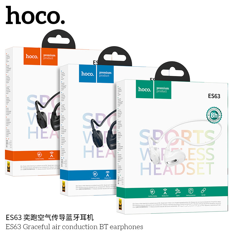 HD_SYNC:ES63 Graceful air conduction BT earphones