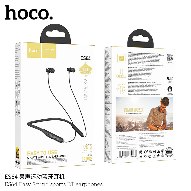 HD_SYNC:ES64 Easy Sound sports BT earphones