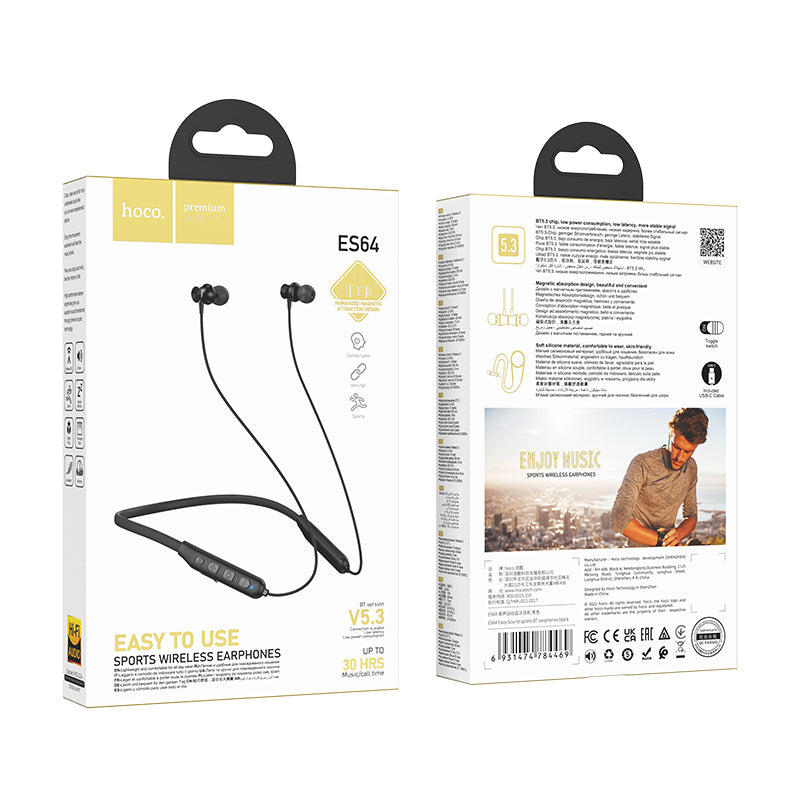HD_SYNC:ES64 Easy Sound sports BT earphones