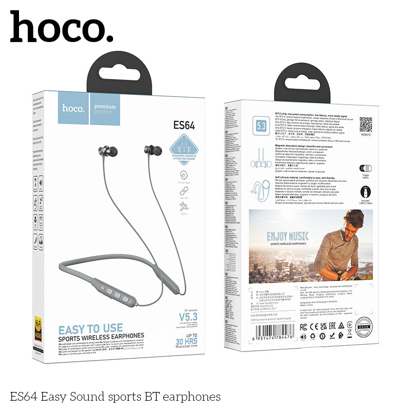 HD_SYNC:ES64 Easy Sound sports BT earphones