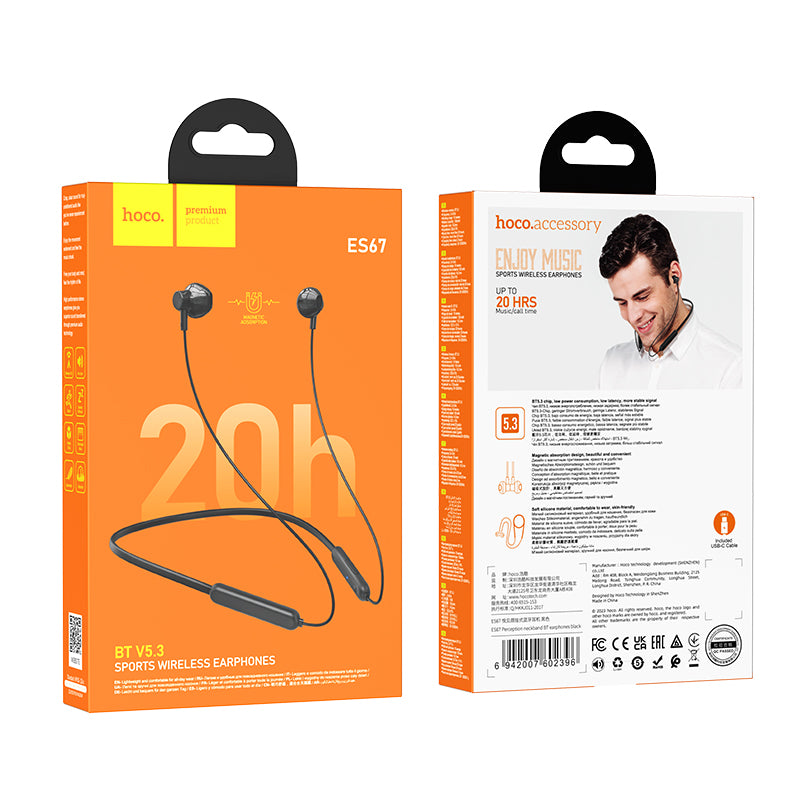 HD_SYNC:ES67 Perception neckband BT earphones