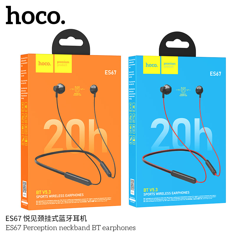 HD_SYNC:ES67 Perception neckband BT earphones