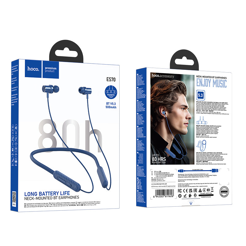 HD_SYNC:ES70 Armour neck-mounted BT earphones