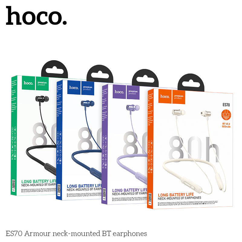 HD_SYNC:ES70 Armour neck-mounted BT earphones
