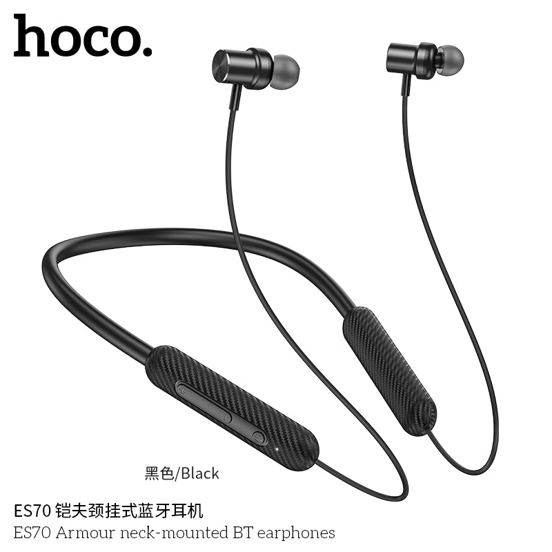 HD_SYNC:ES70 Armour neck-mounted BT earphones