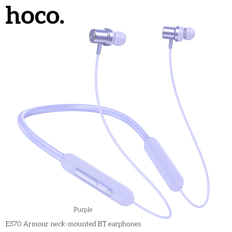 HD_SYNC:ES70 Armour neck-mounted BT earphones