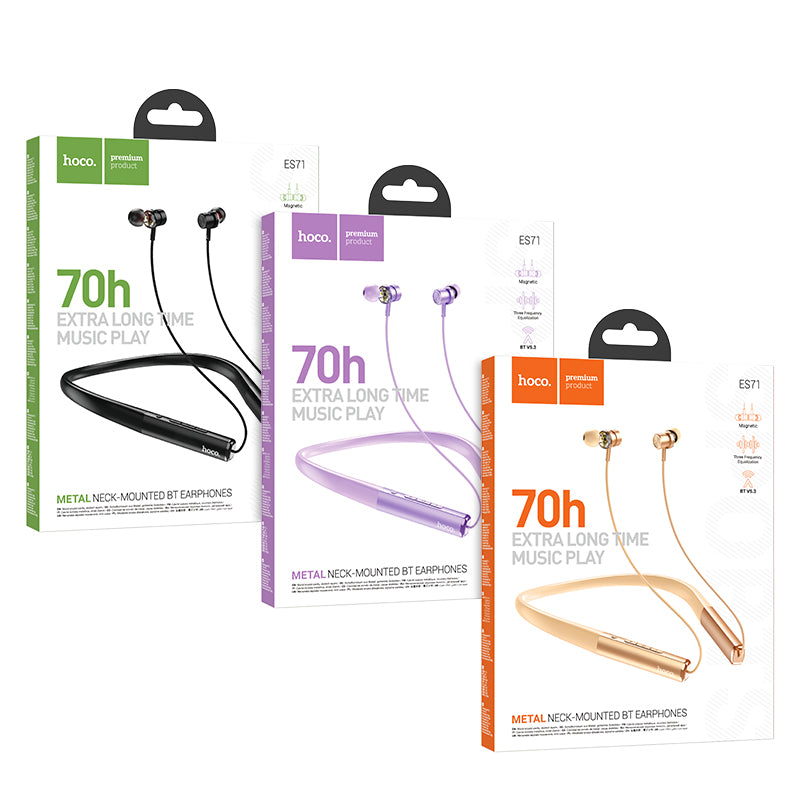 HD_SYNC:ES71 Platinum neck-mounted BT headset