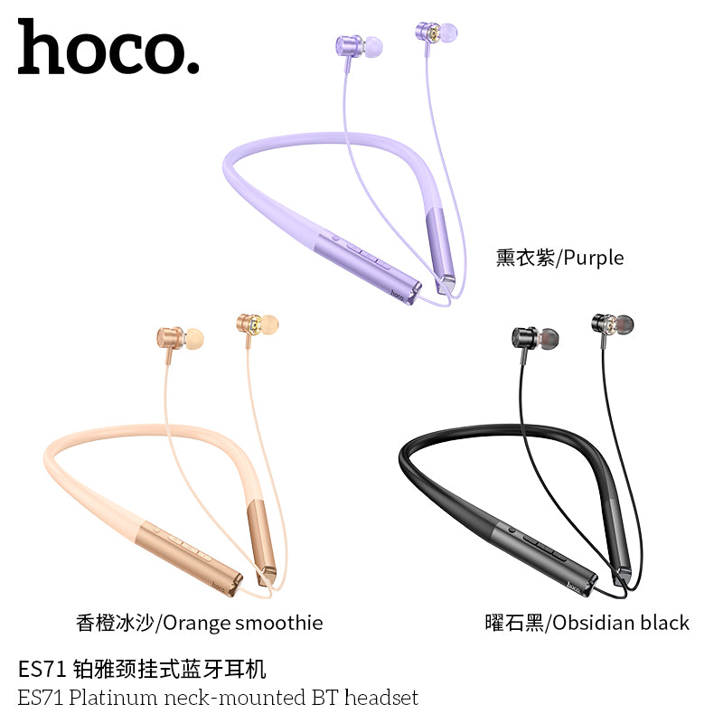 HD_SYNC:ES71 Platinum neck-mounted BT headset
