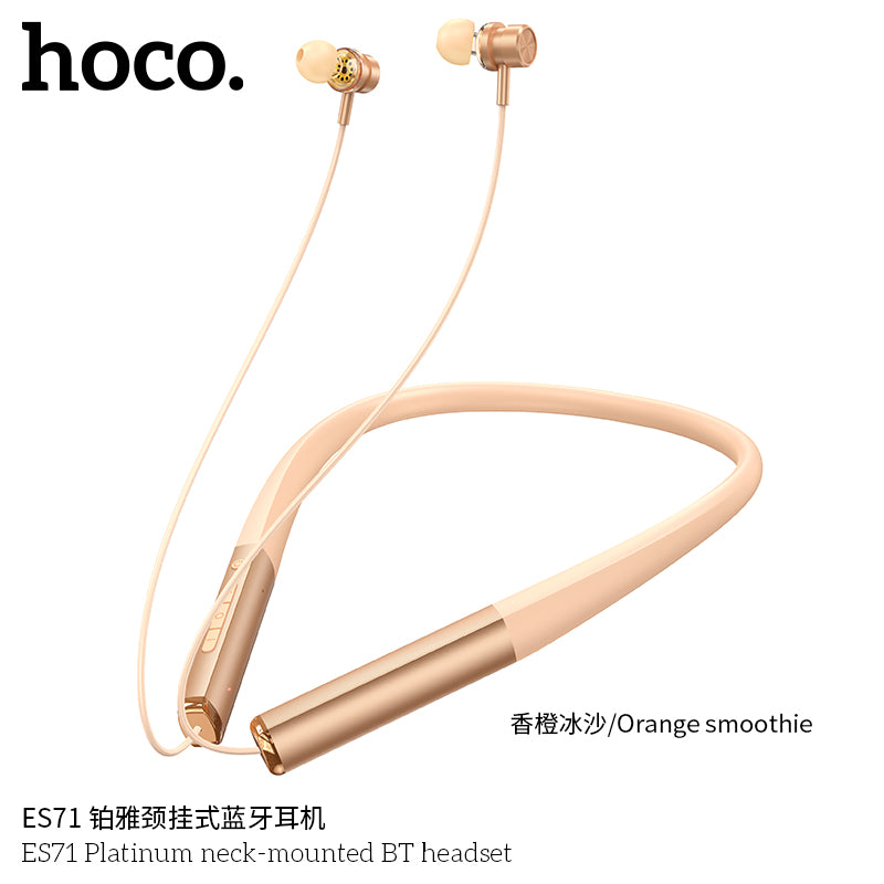 HD_SYNC:ES71 Platinum neck-mounted BT headset