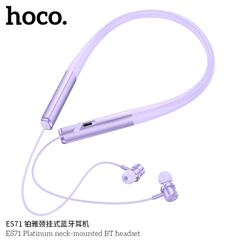 HD_SYNC:ES71 Platinum neck-mounted BT headset