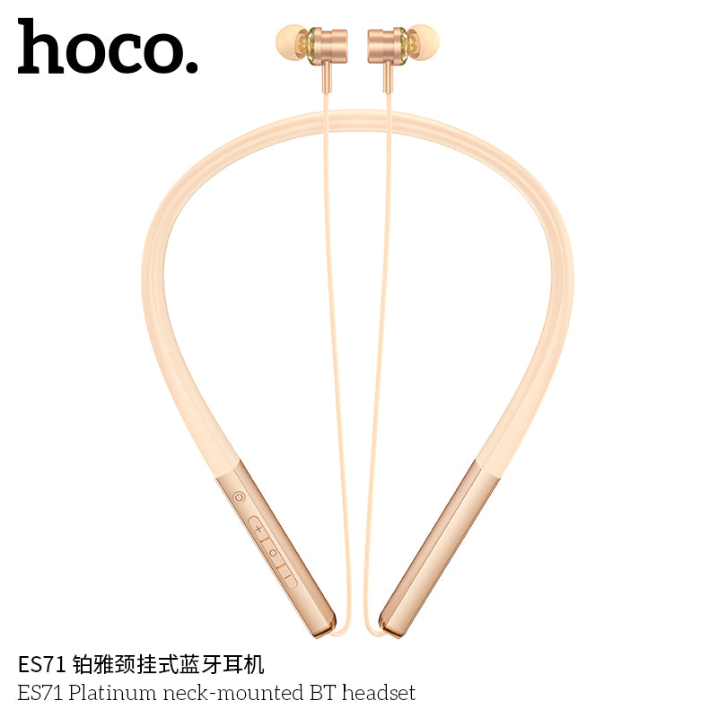 HD_SYNC:ES71 Platinum neck-mounted BT headset