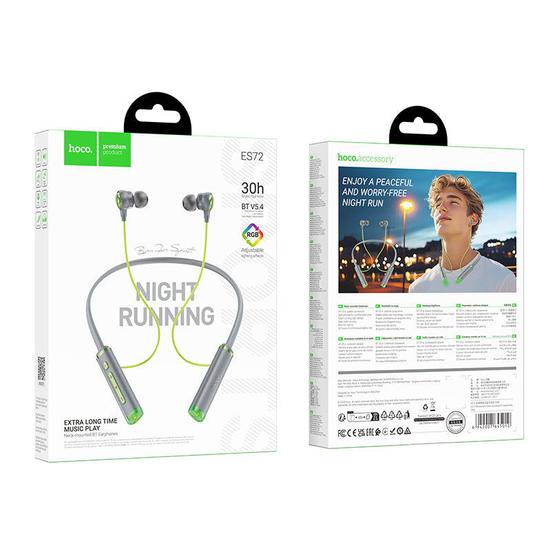 HD_SYNC:ES72 Benevolent neck-mounted BT earphones