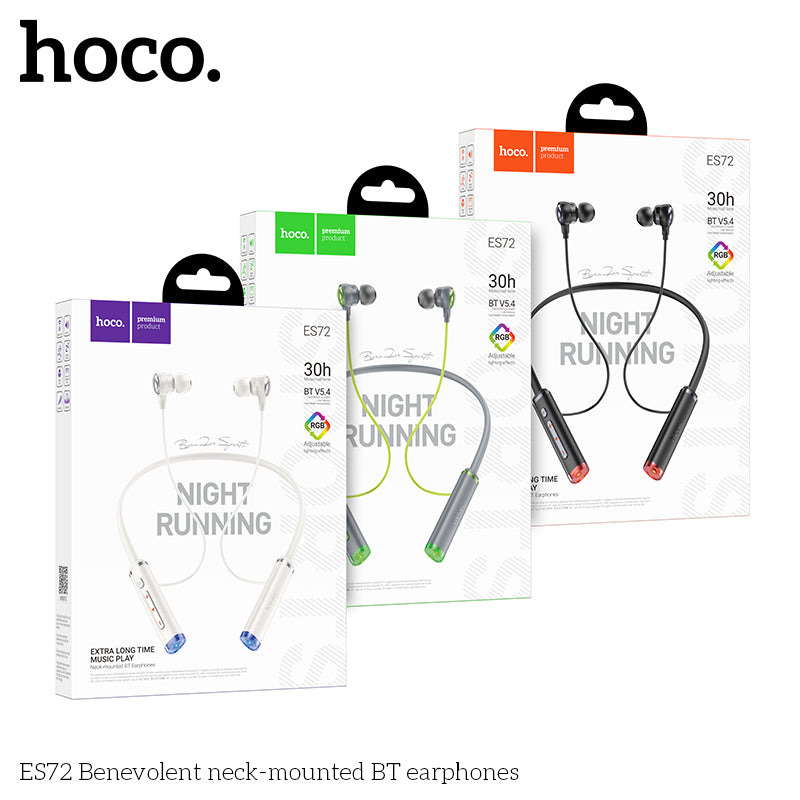 HD_SYNC:ES72 Benevolent neck-mounted BT earphones