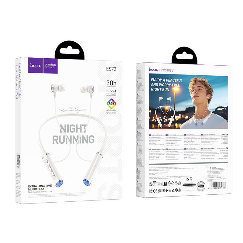 HD_SYNC:ES72 Benevolent neck-mounted BT earphones