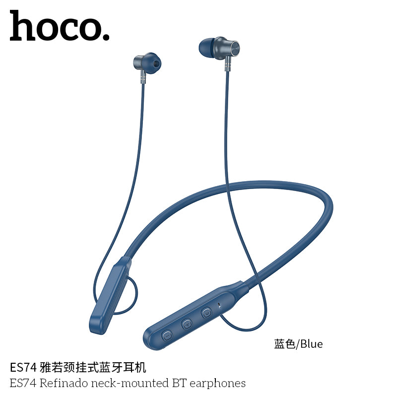 HD_SYNC:ES74 Refinado neck-mounted BT earphones