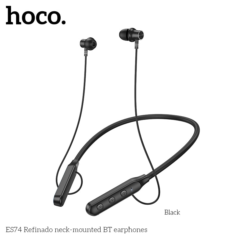 HD_SYNC:ES74 Refinado neck-mounted BT earphones