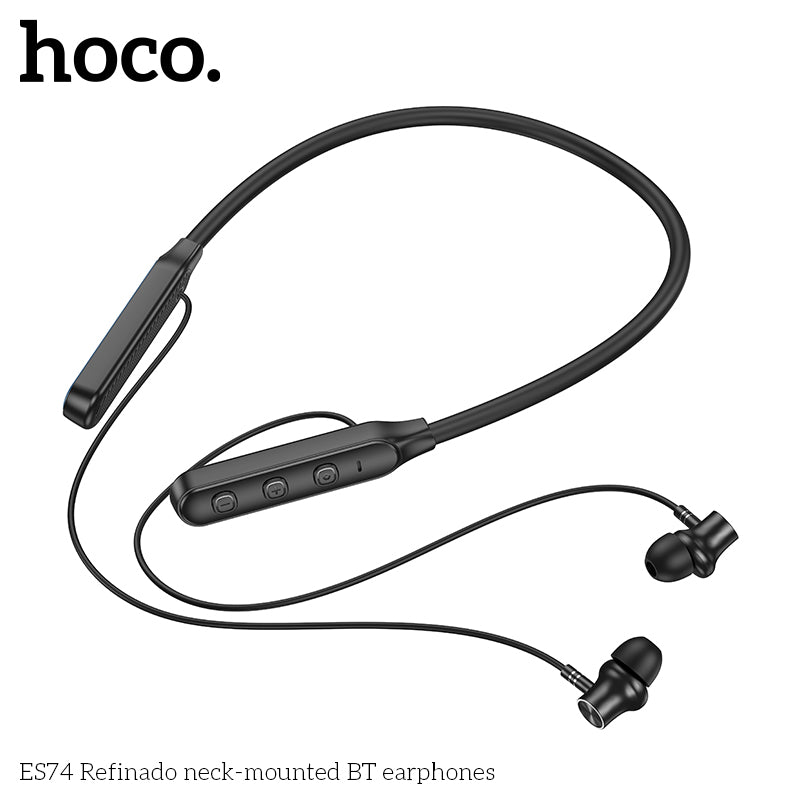 HD_SYNC:ES74 Refinado neck-mounted BT earphones