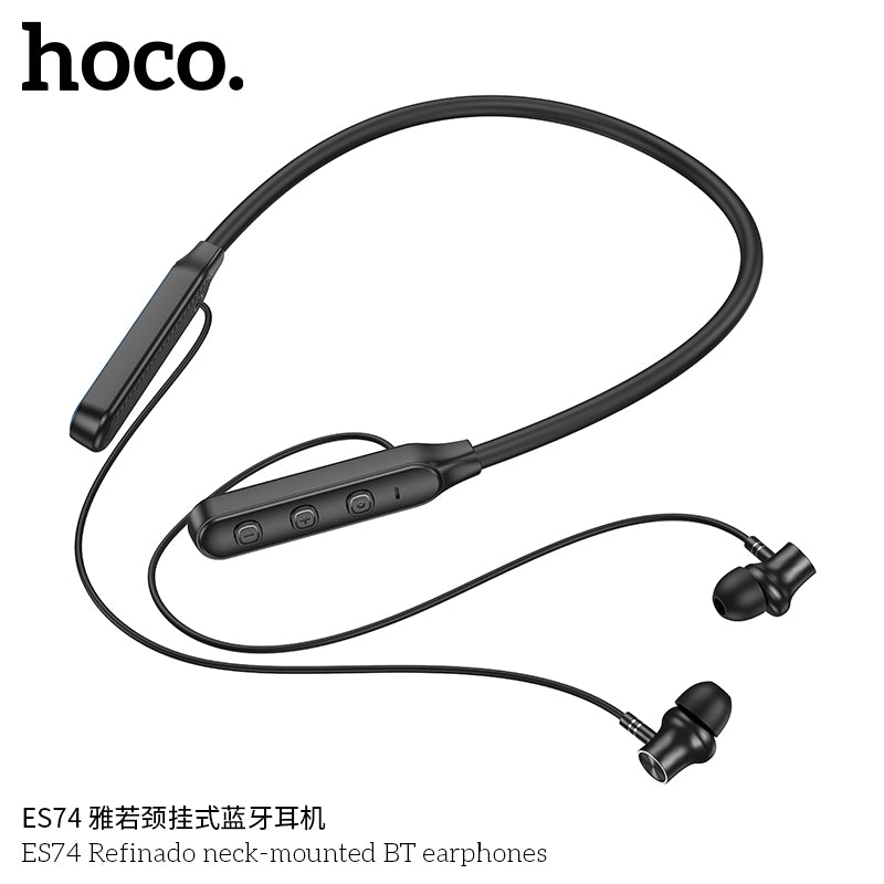 HD_SYNC:ES74 Refinado neck-mounted BT earphones