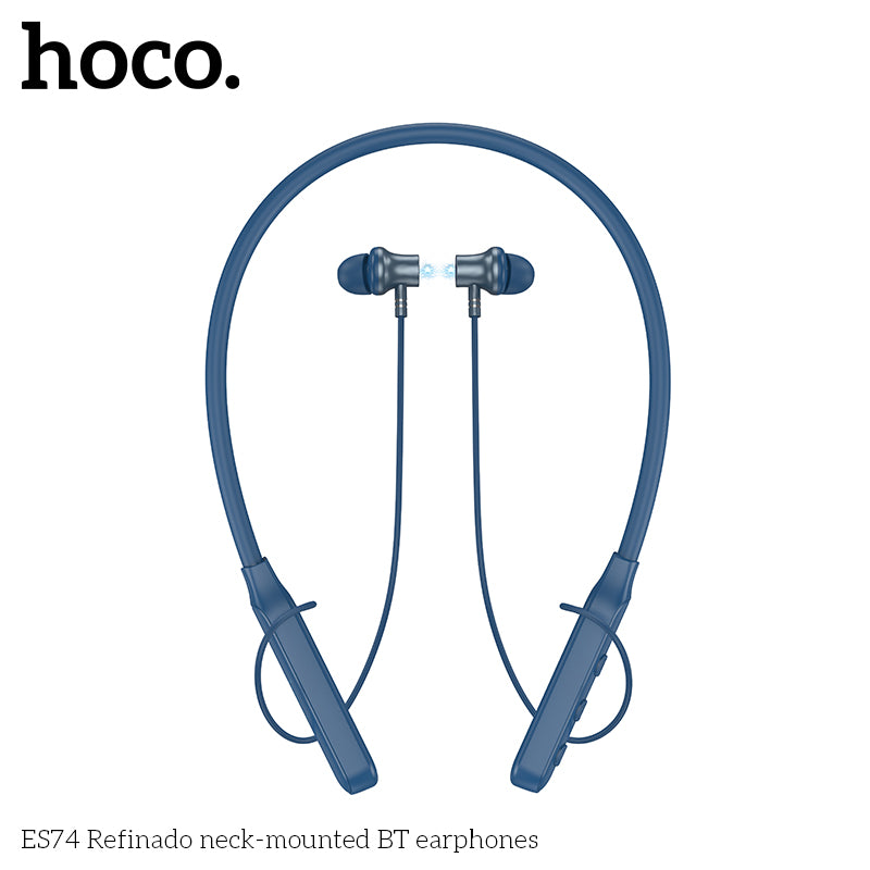 HD_SYNC:ES74 Refinado neck-mounted BT earphones