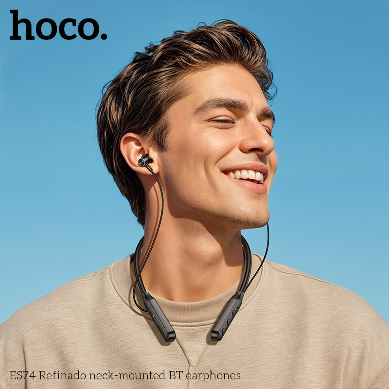 HD_SYNC:ES74 Refinado neck-mounted BT earphones