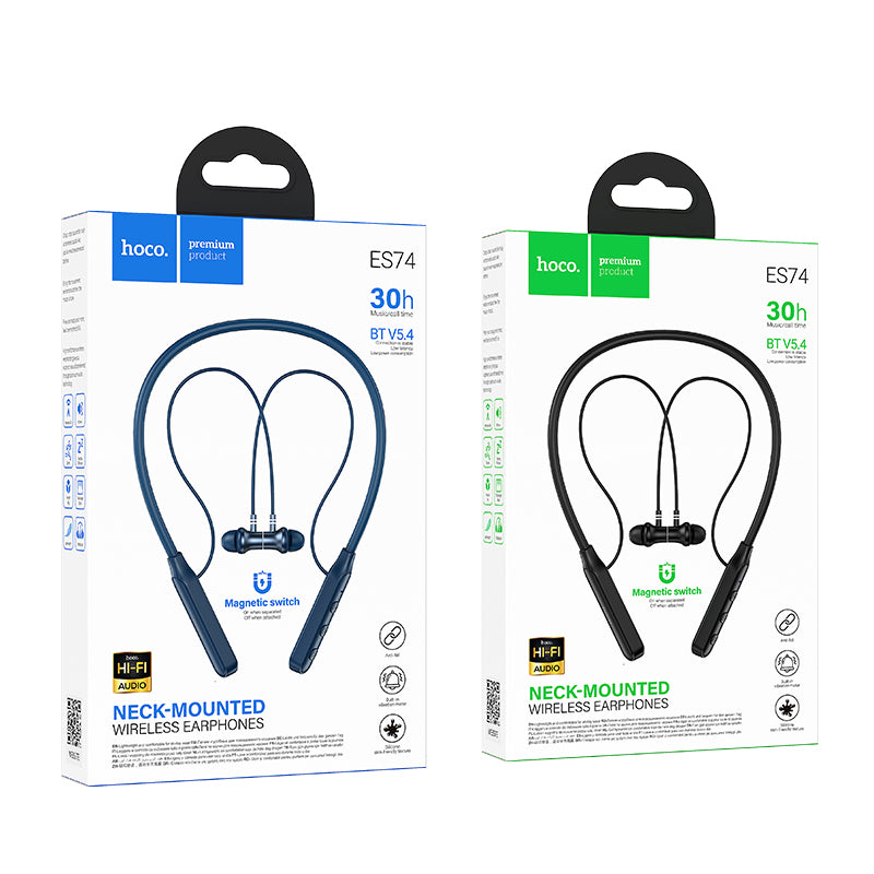 HD_SYNC:ES74 Refinado neck-mounted BT earphones