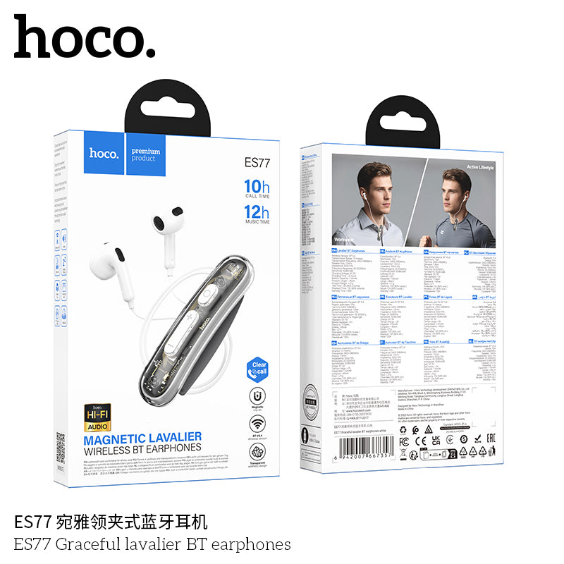 HD_SYNC:ES77 Graceful lavalier BT earphones