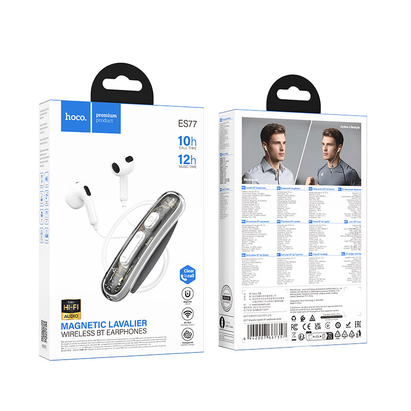 HD_SYNC:ES77 Graceful lavalier BT earphones