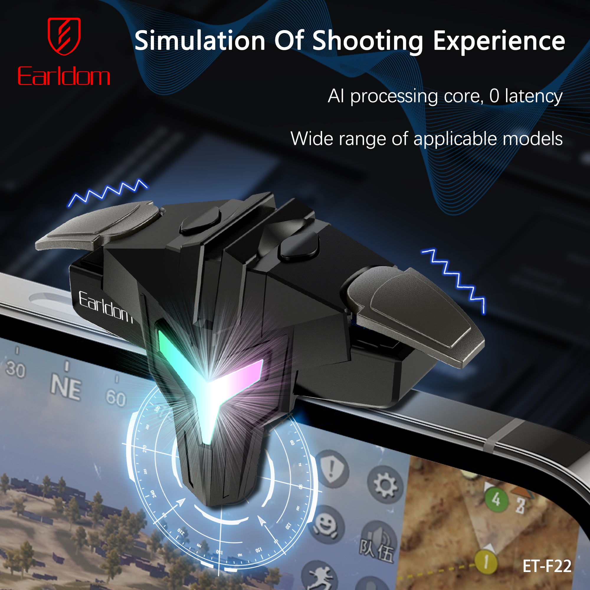 HD_SYNC:ET-F22 Game handle button