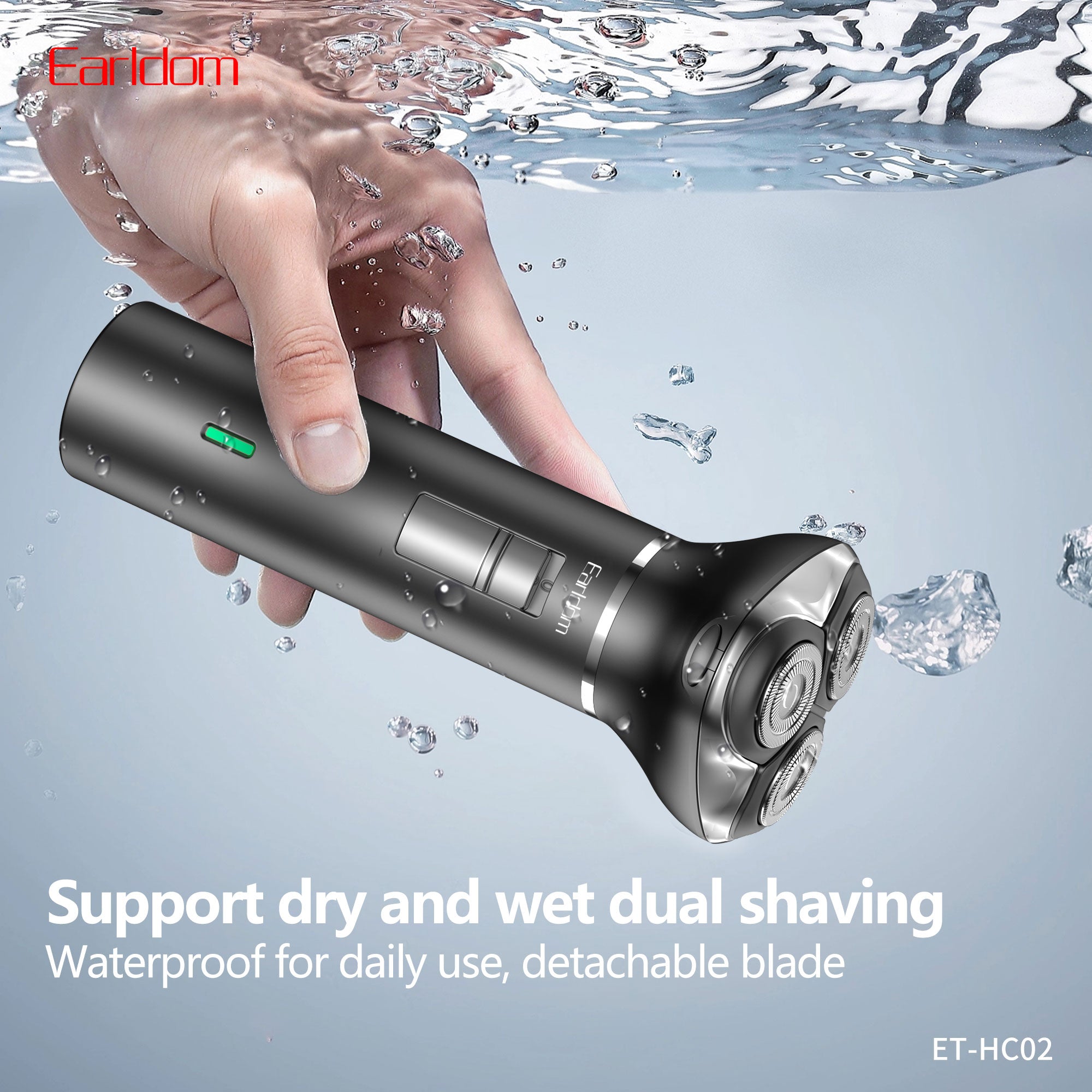 HD_SYNC:ET-HC02 Shaver+Hair clippers