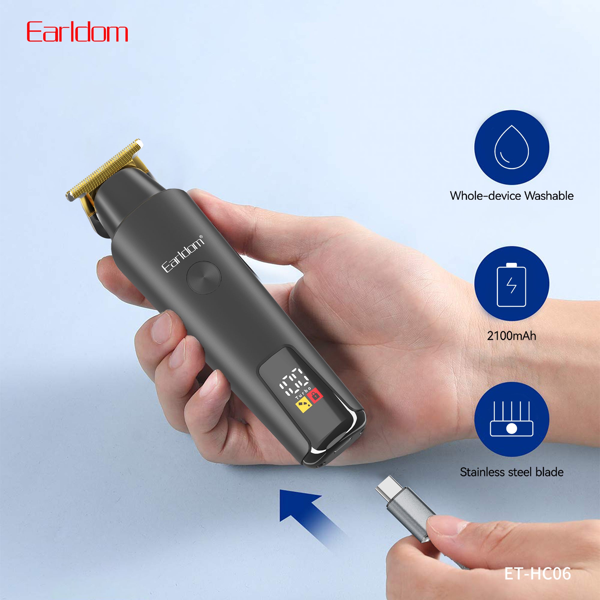 HD_SYNC:ET-HC06 Hair clippers