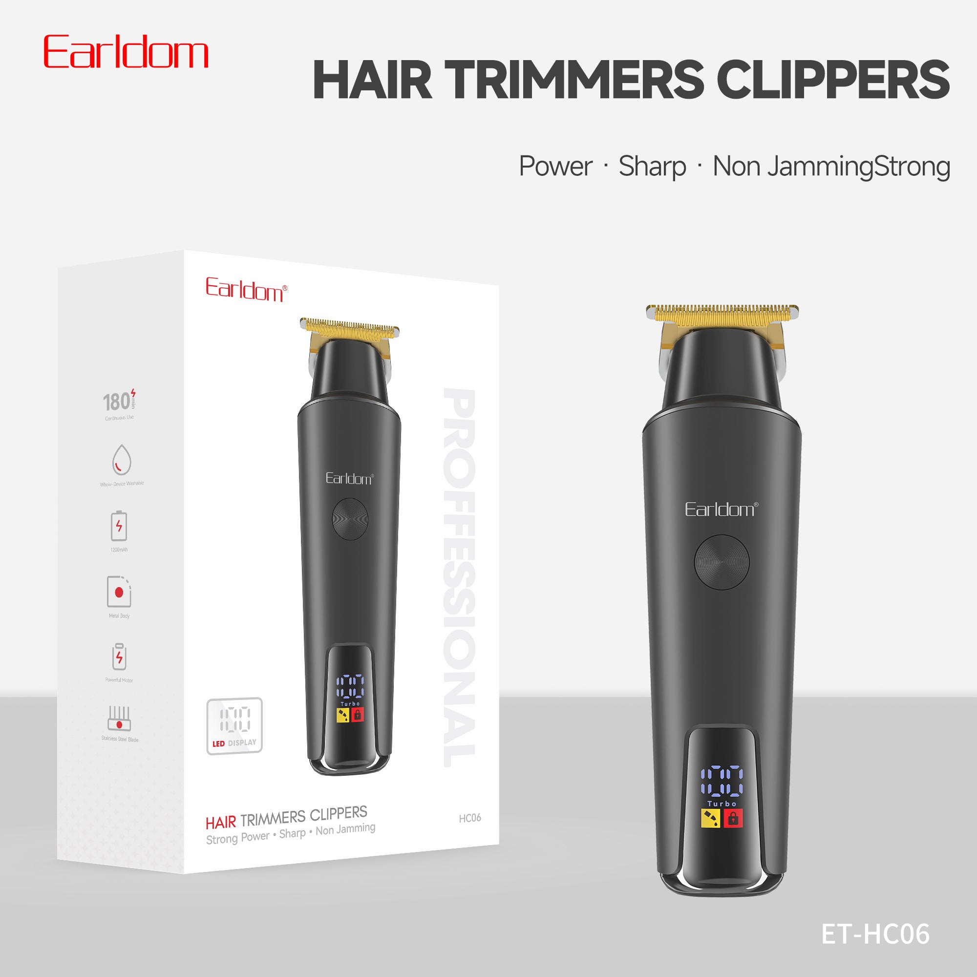 HD_SYNC:ET-HC06 Hair clippers