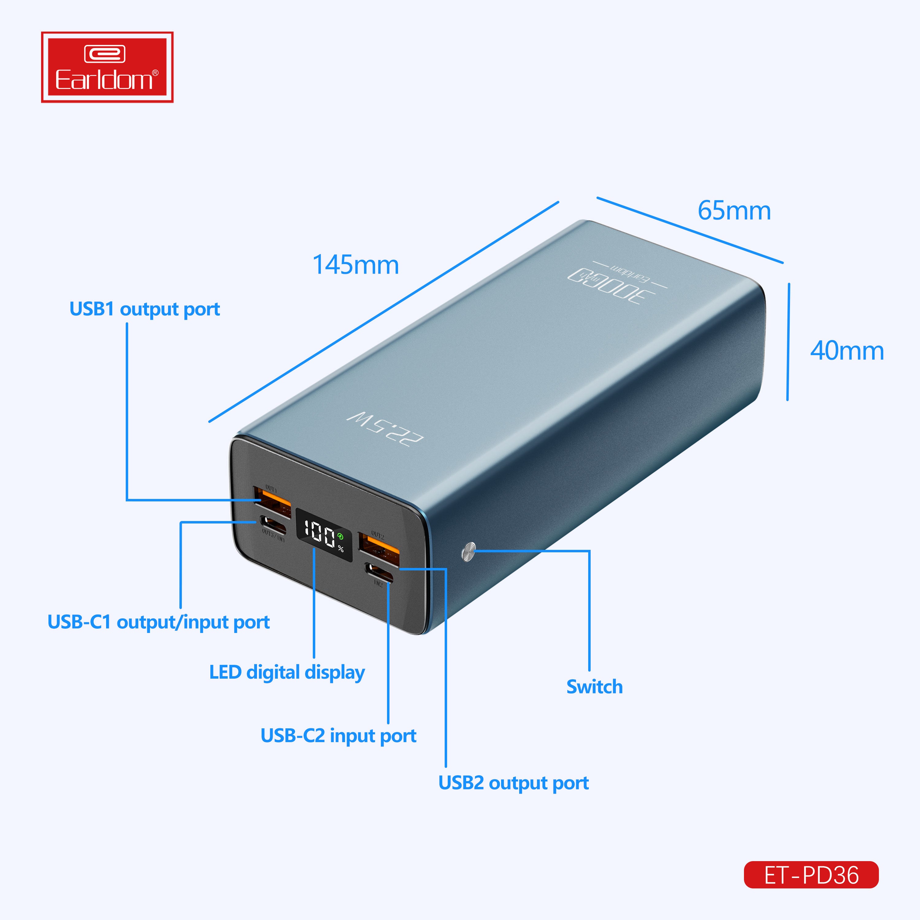 HD_SYNC:ET-PD36 (30000MAh)