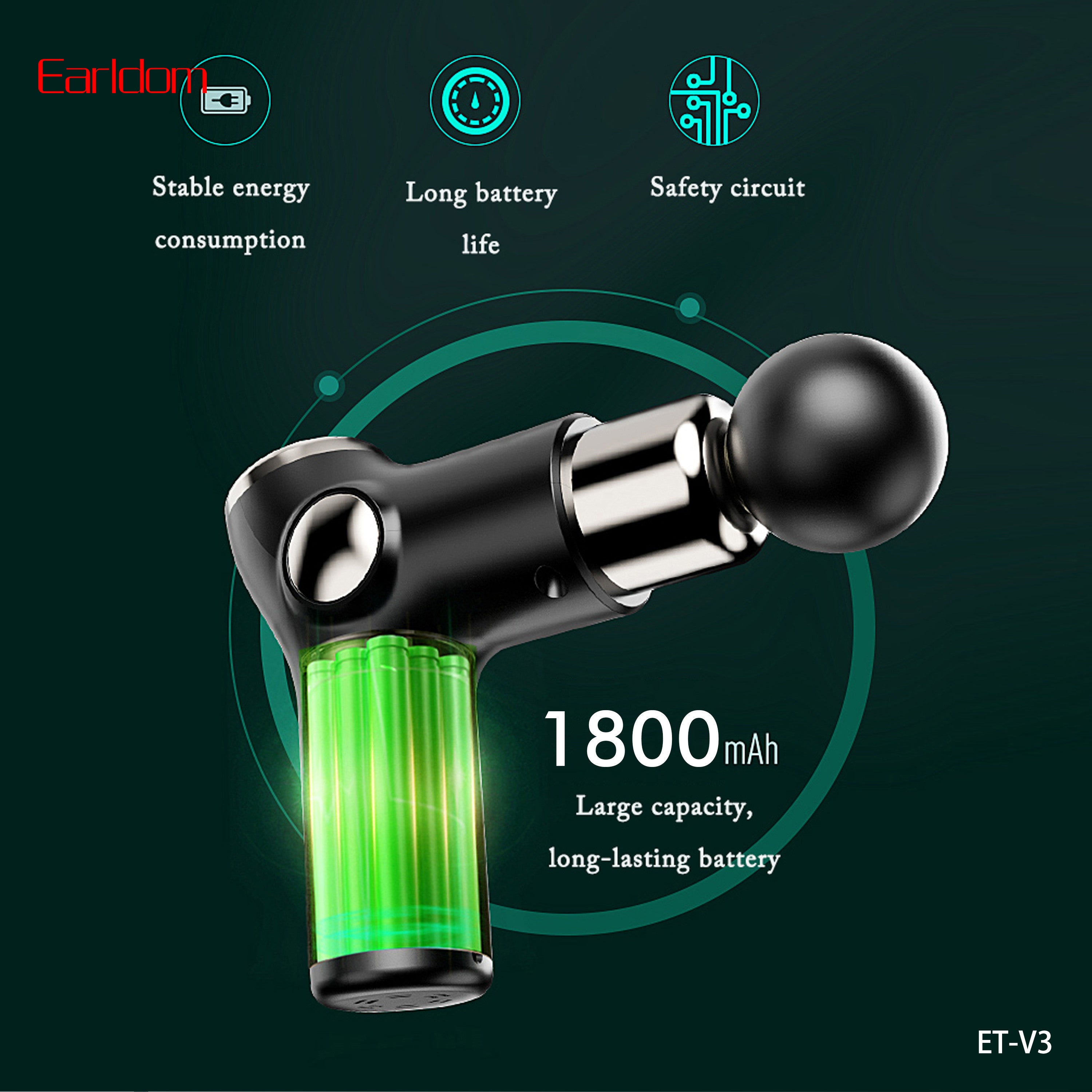 HD_SYNC:ET-V3 Electric fascia gun