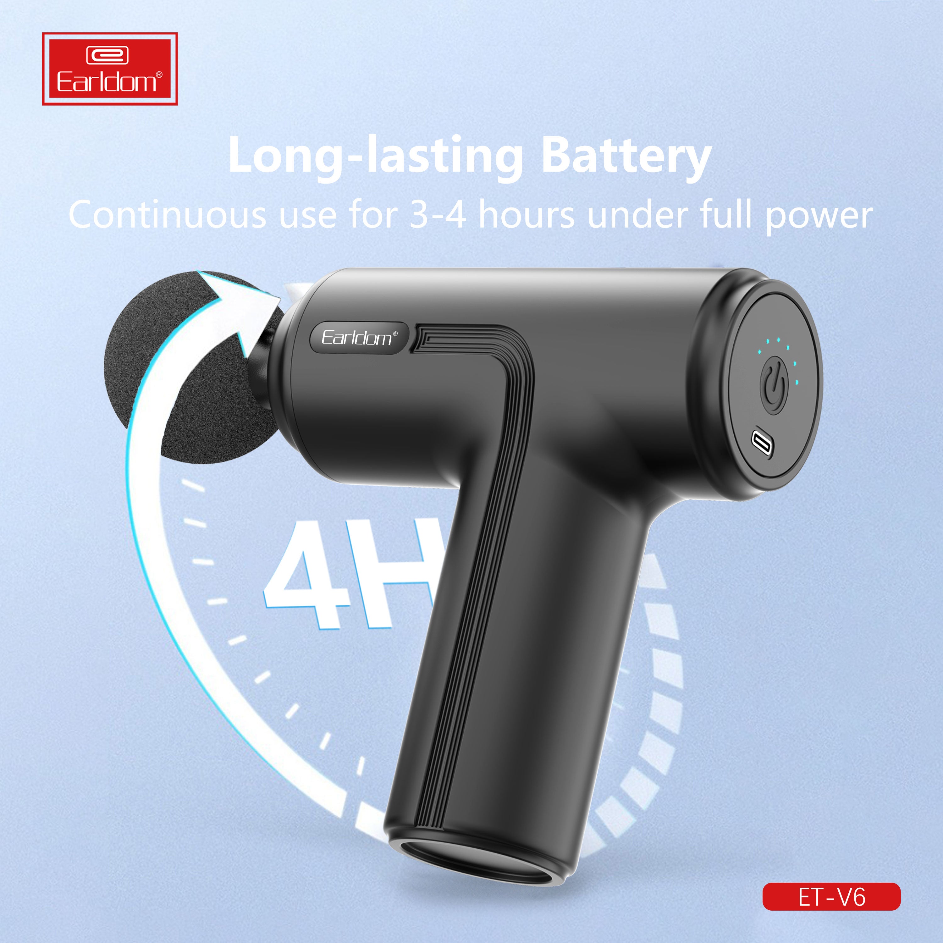 HD_SYNC:ET-V6 Electric fascia gun