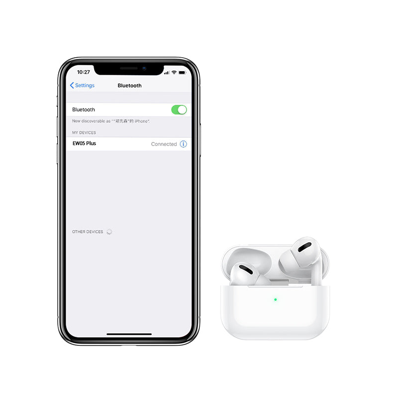 HD_SYNC:EW05 Plus Active noise cancelling true wireless BT headset