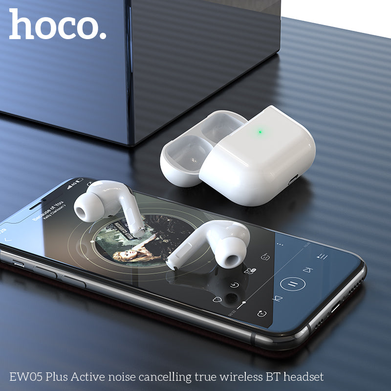 HD_SYNC:EW05 Plus Active noise cancelling true wireless BT headset